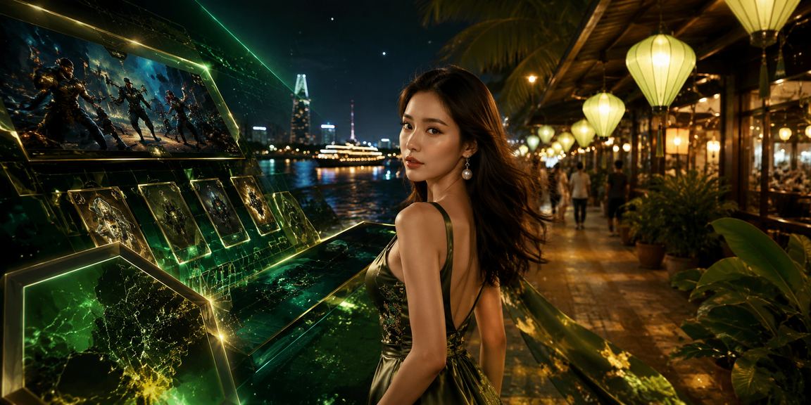 Sân khấu cá cược trực tuyến tại Việt Nam với không khí sôi động về đêm